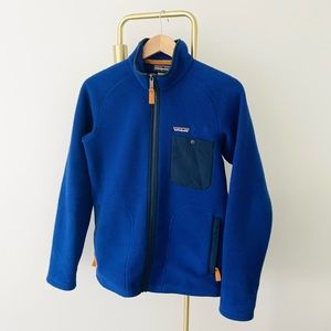 Patagonia rare fleece synchilla zip up with breast pocket
